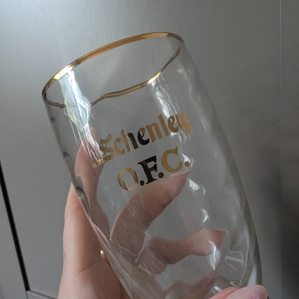 O.F.C. Schenley Gold Rim Glass - Picture 8 of 8